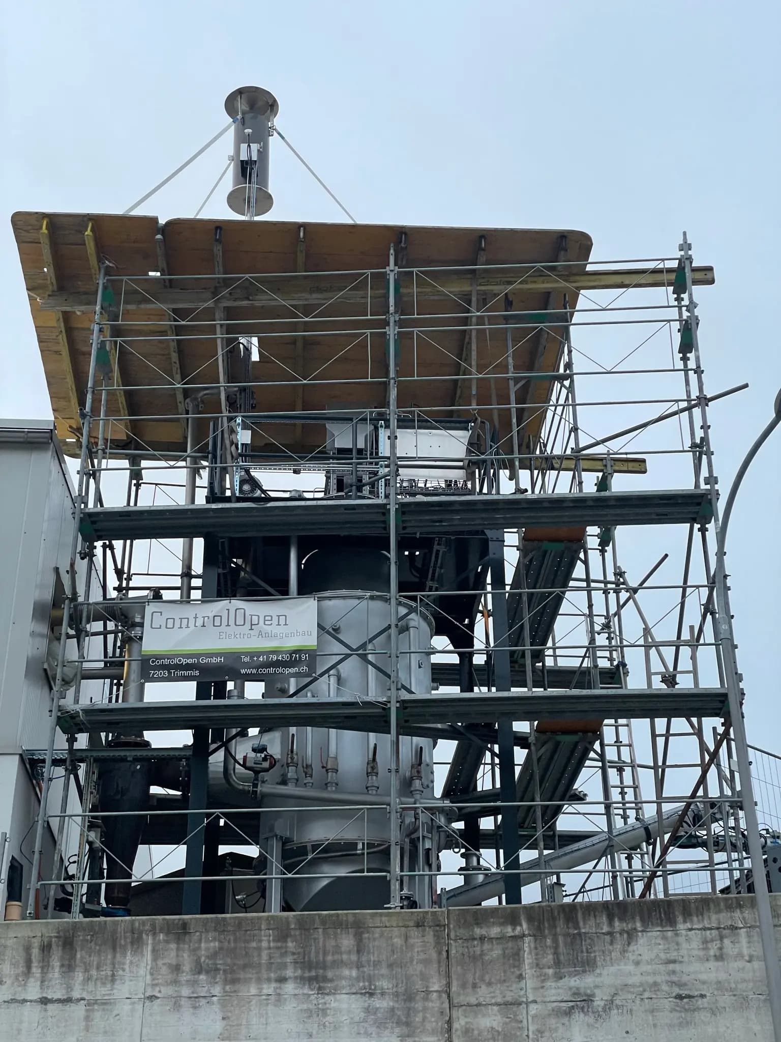 Holzgas- und Biomassekraftwerke Chur, Detail 6