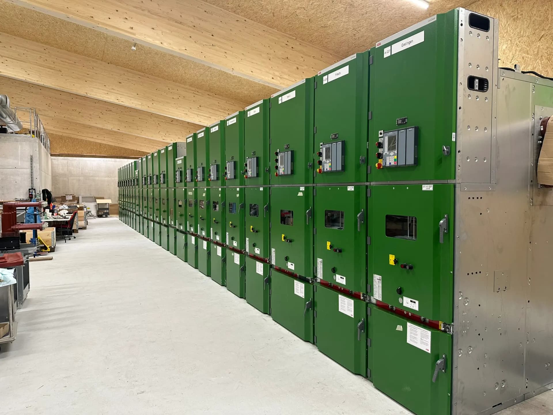 Unterwerk Breitenbach, 24-kV-Schaltanlage, Breitenbach (SO)