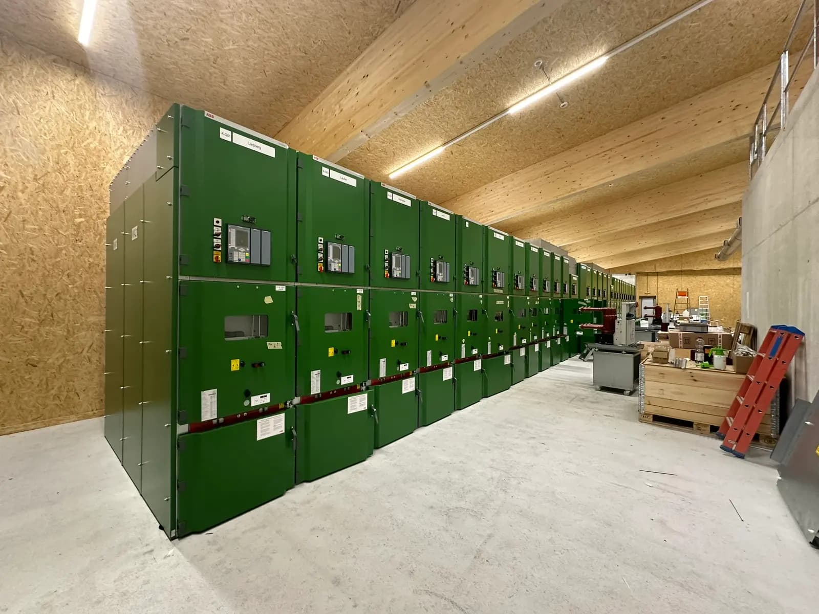 Unterwerk Breitenbach, 24-kV-Schaltanlage, Detail 3