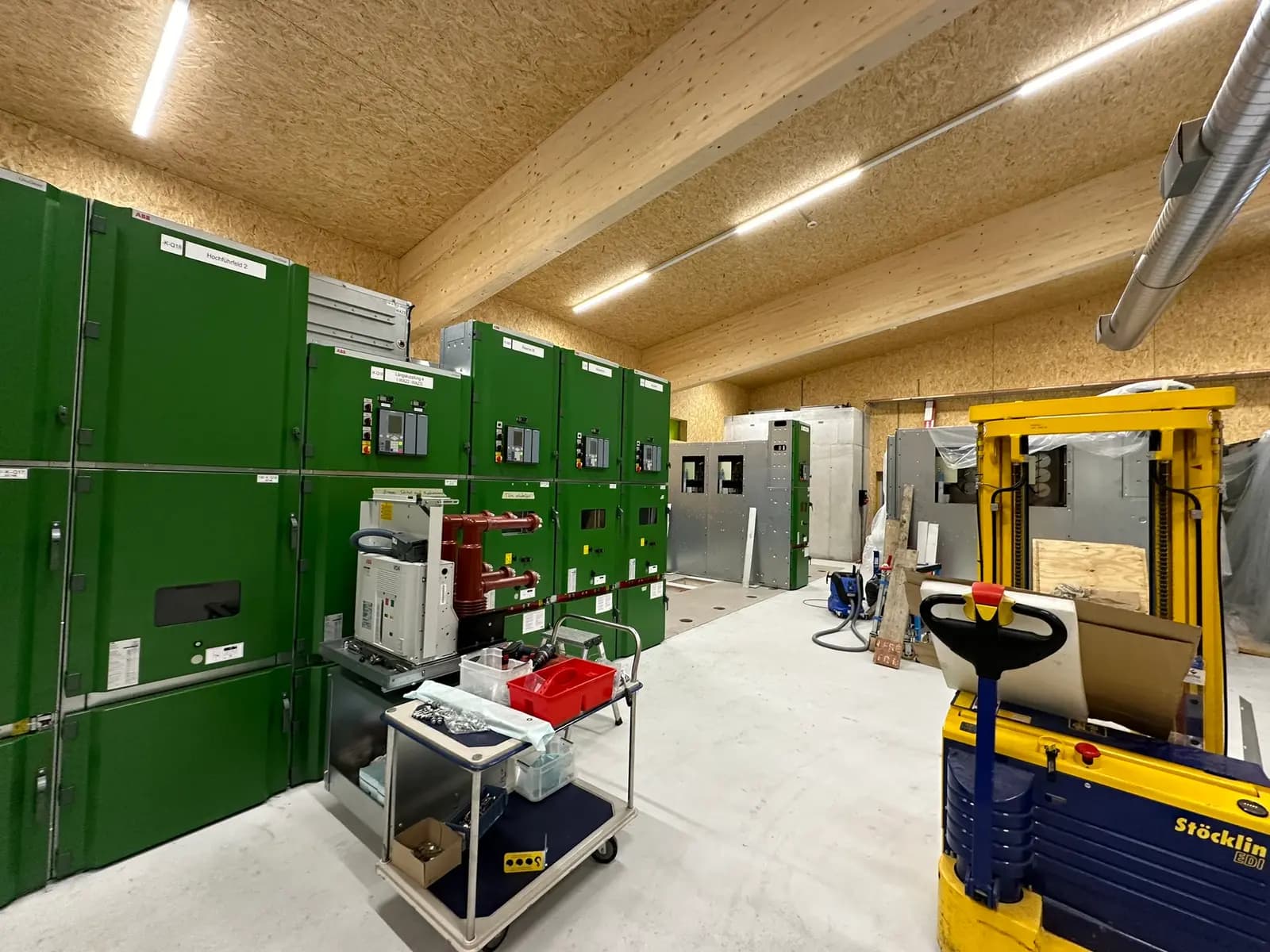 Unterwerk Breitenbach, 24-kV-Schaltanlage, Detail 15