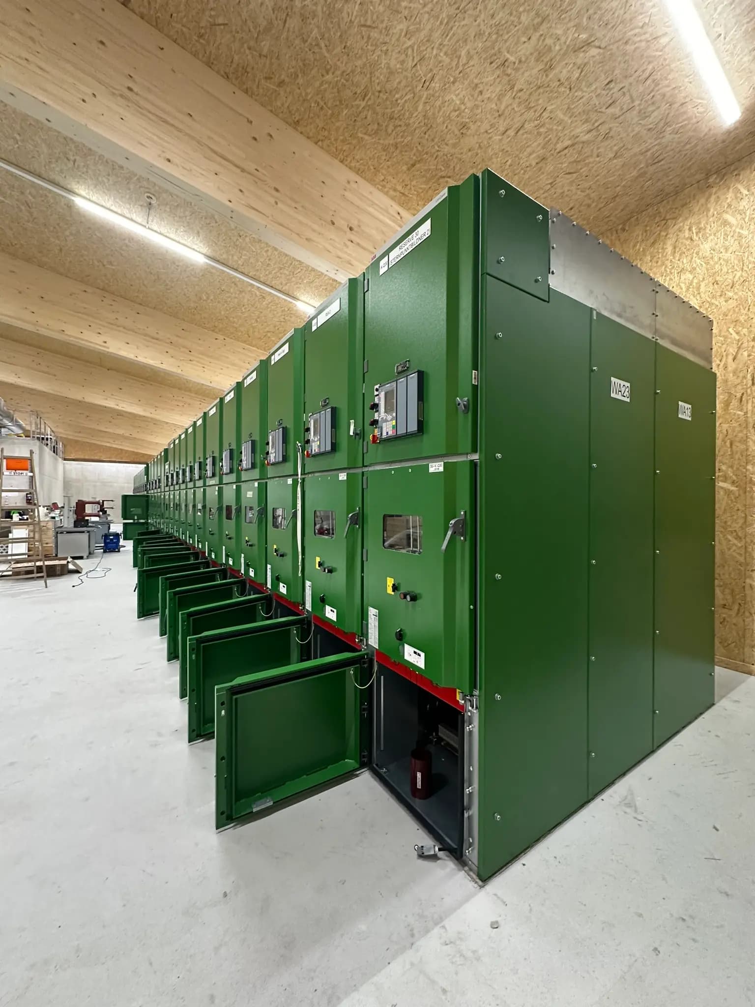 Unterwerk Breitenbach, 24-kV-Schaltanlage, Detail 17